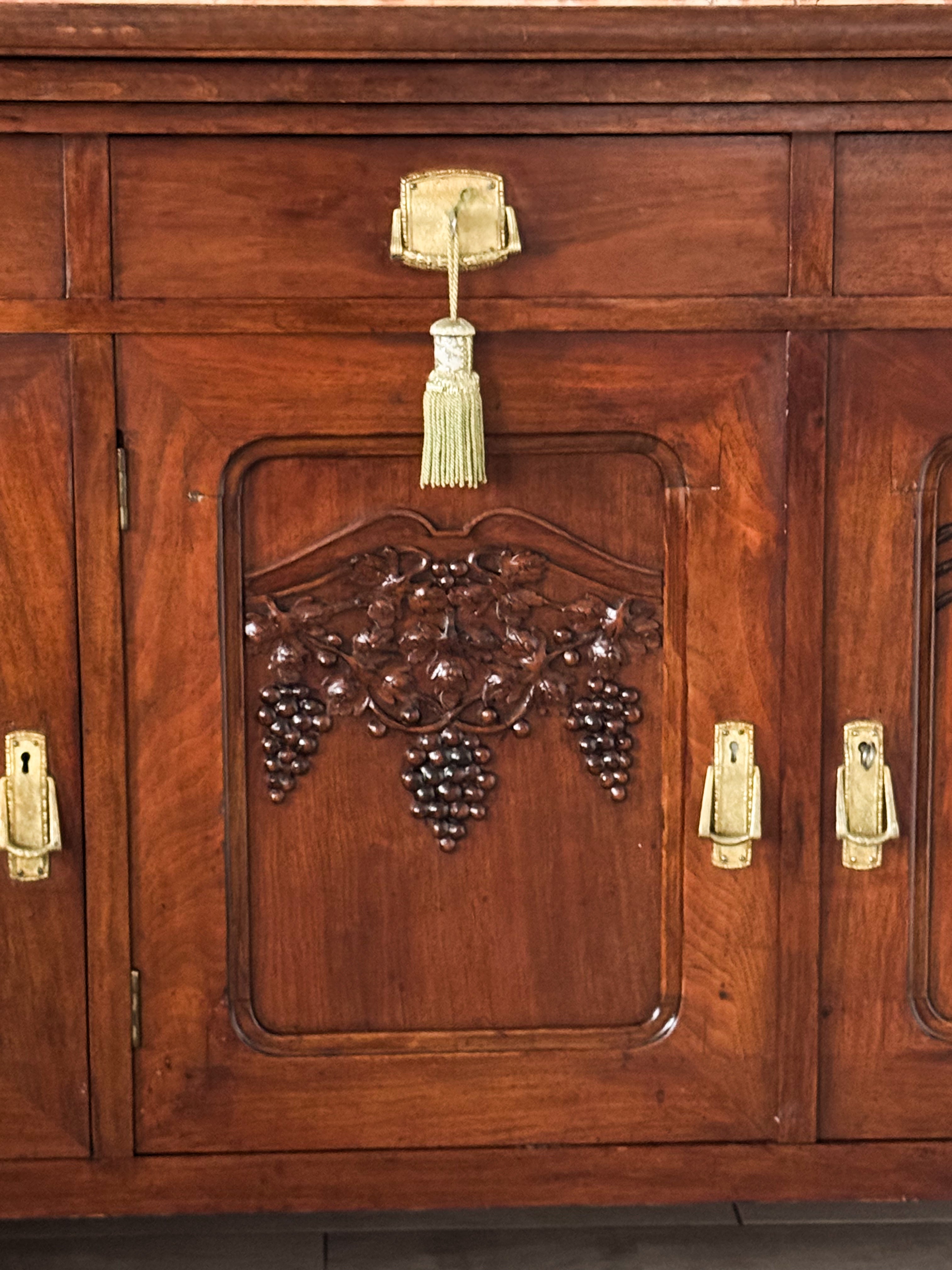 STILVOLLE ANTIKE ANRICHTE JUGENDSTIL