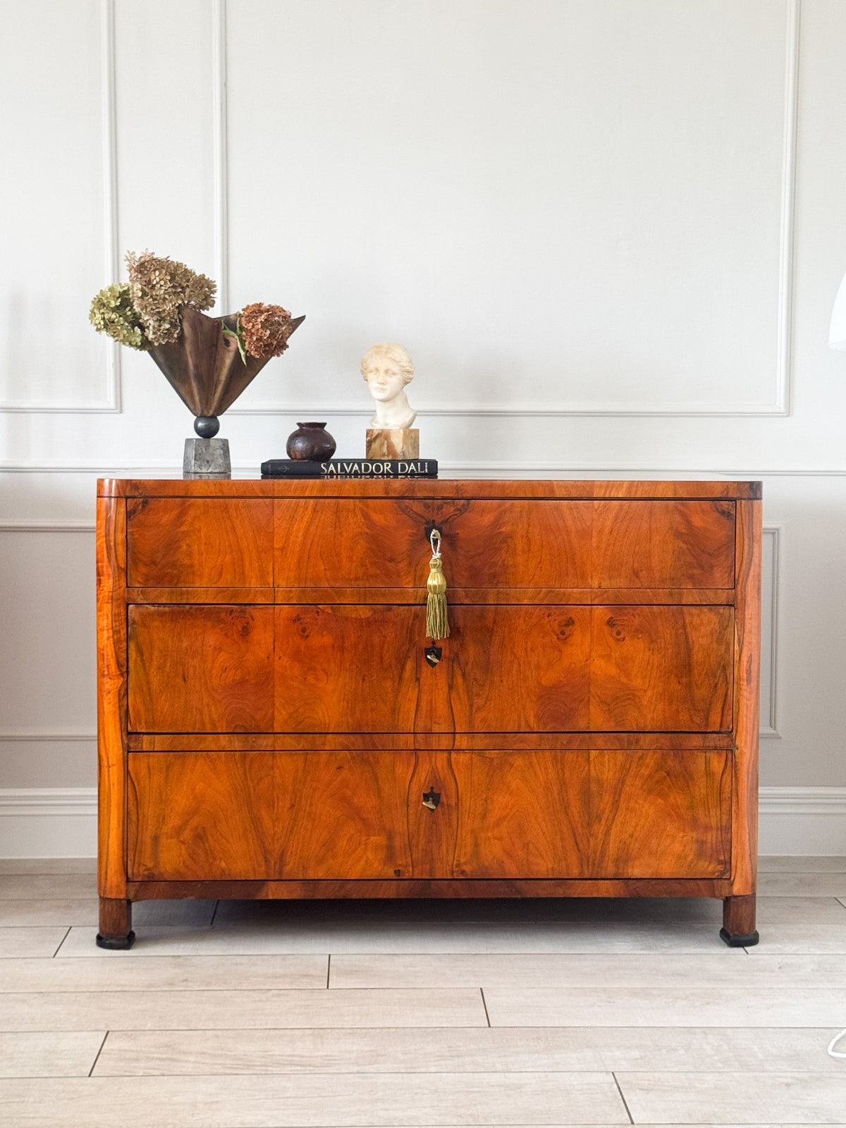FEINE ANTIKE BIEDERMEIER KOMMODE