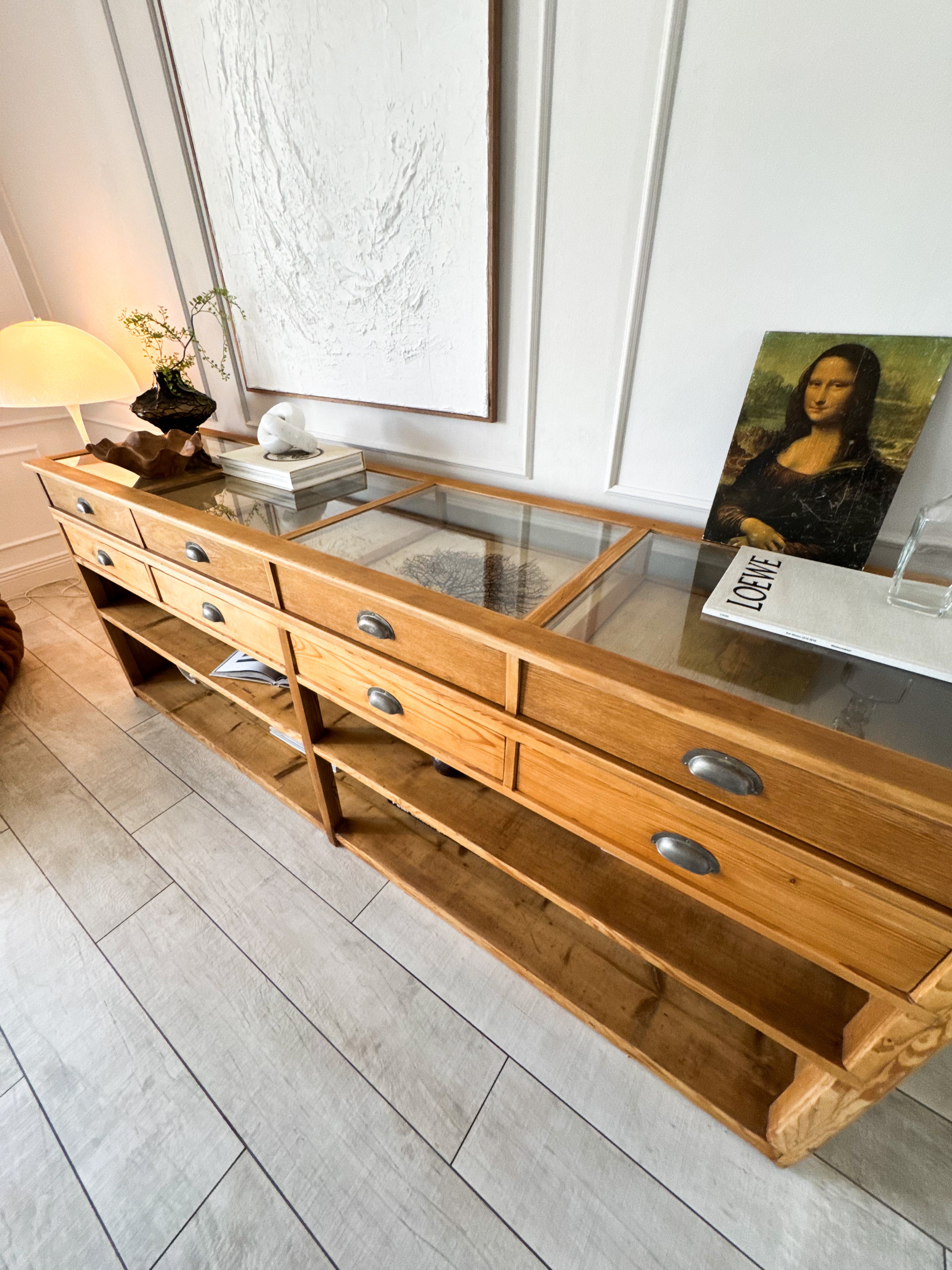 Charming Antique Shop Counter from France