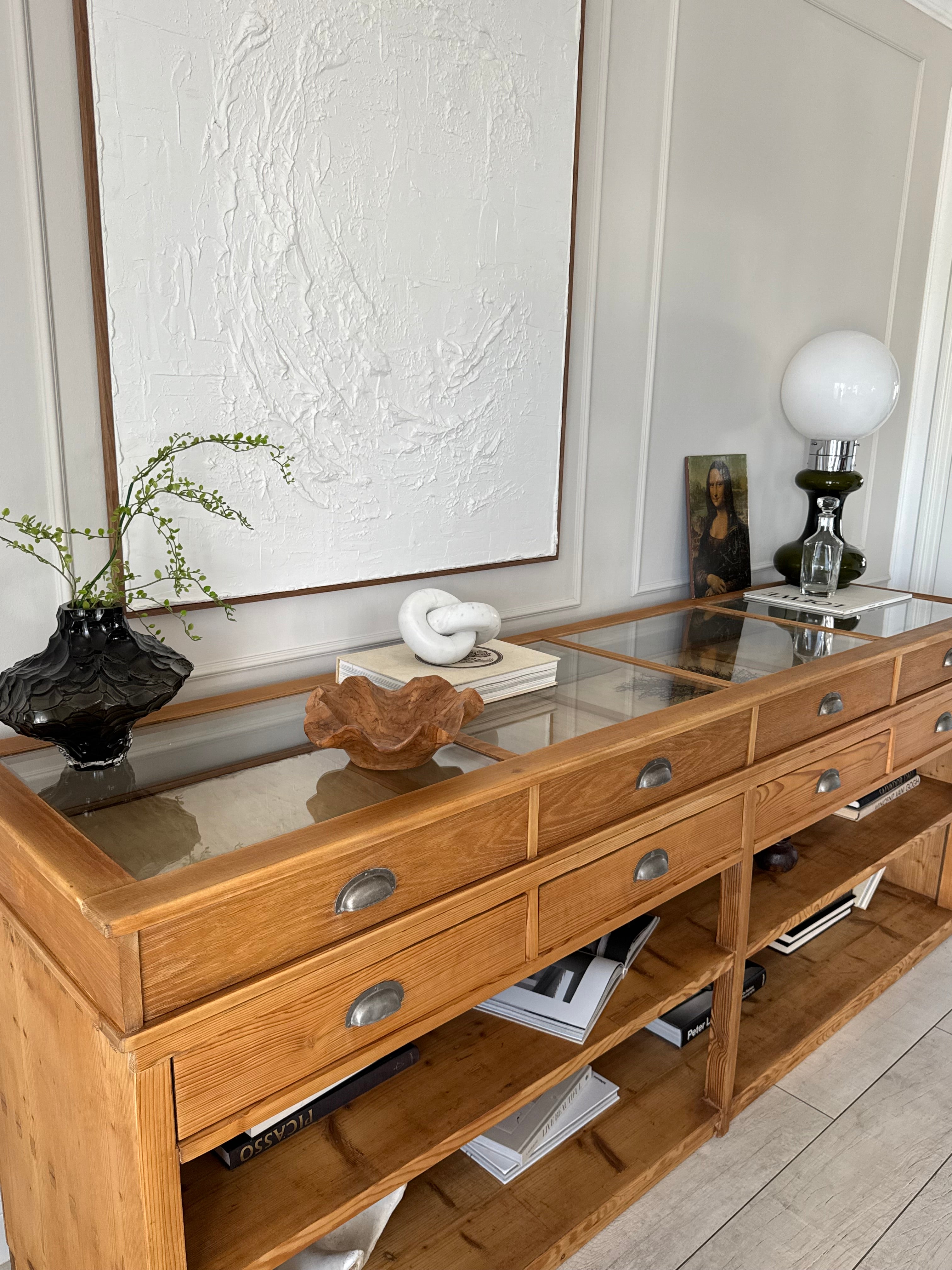 Charming Antique Shop Counter from France