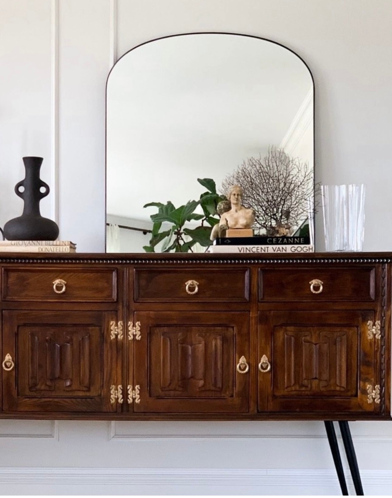 UNIQUE VINTAGE MODERN SIDEBOARD SOLID OAK