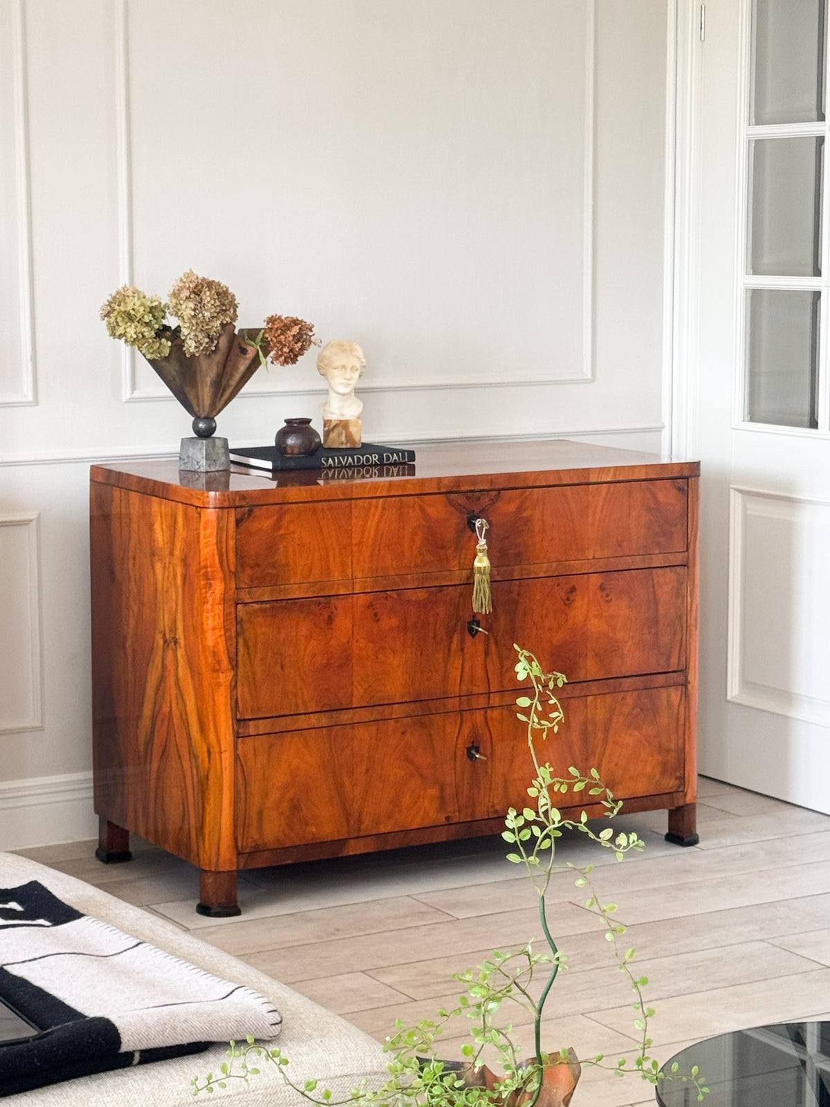 FEINE ANTIKE BIEDERMEIER KOMMODE