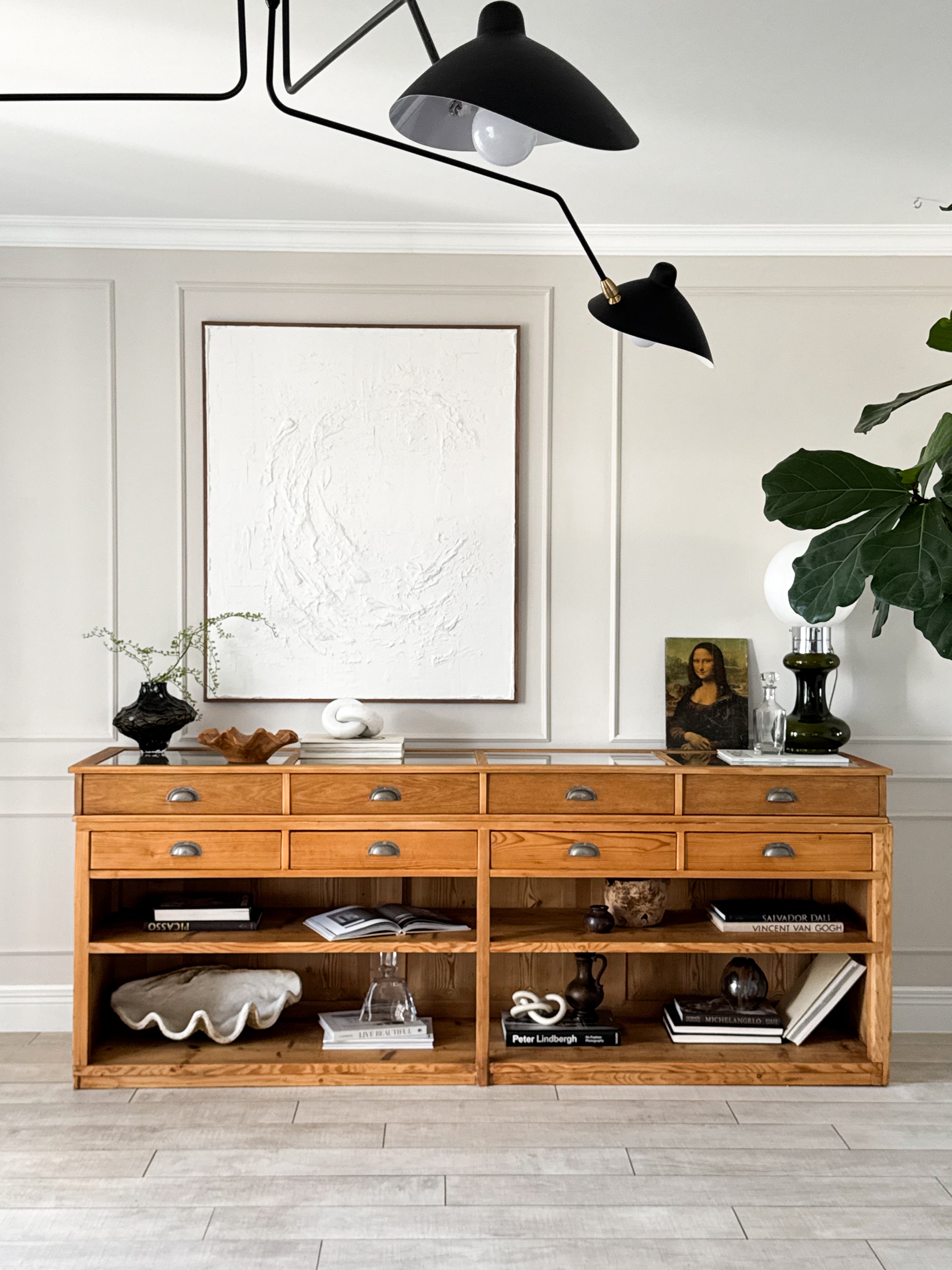 Charming Antique Shop Counter from France