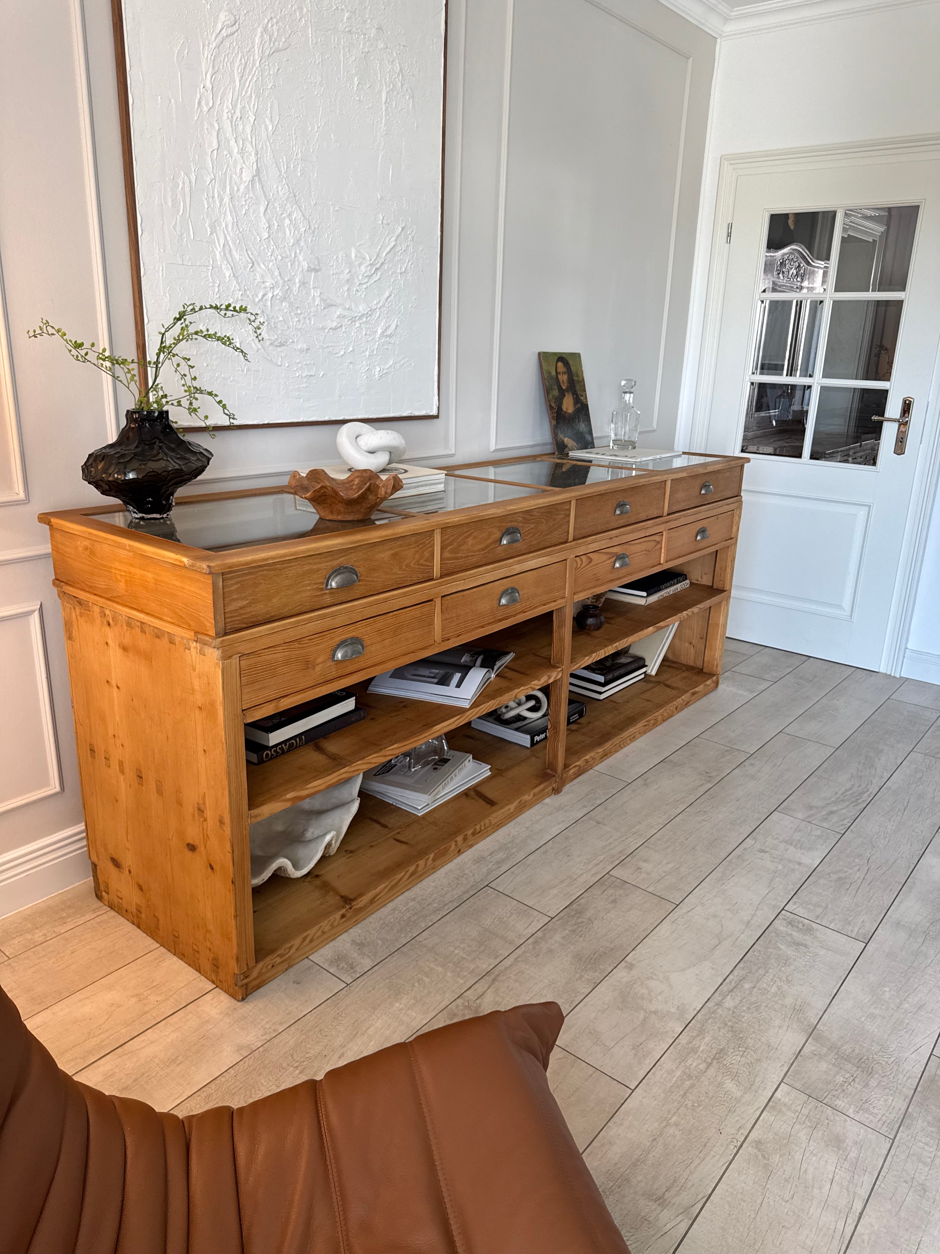 Charming Antique Shop Counter from France