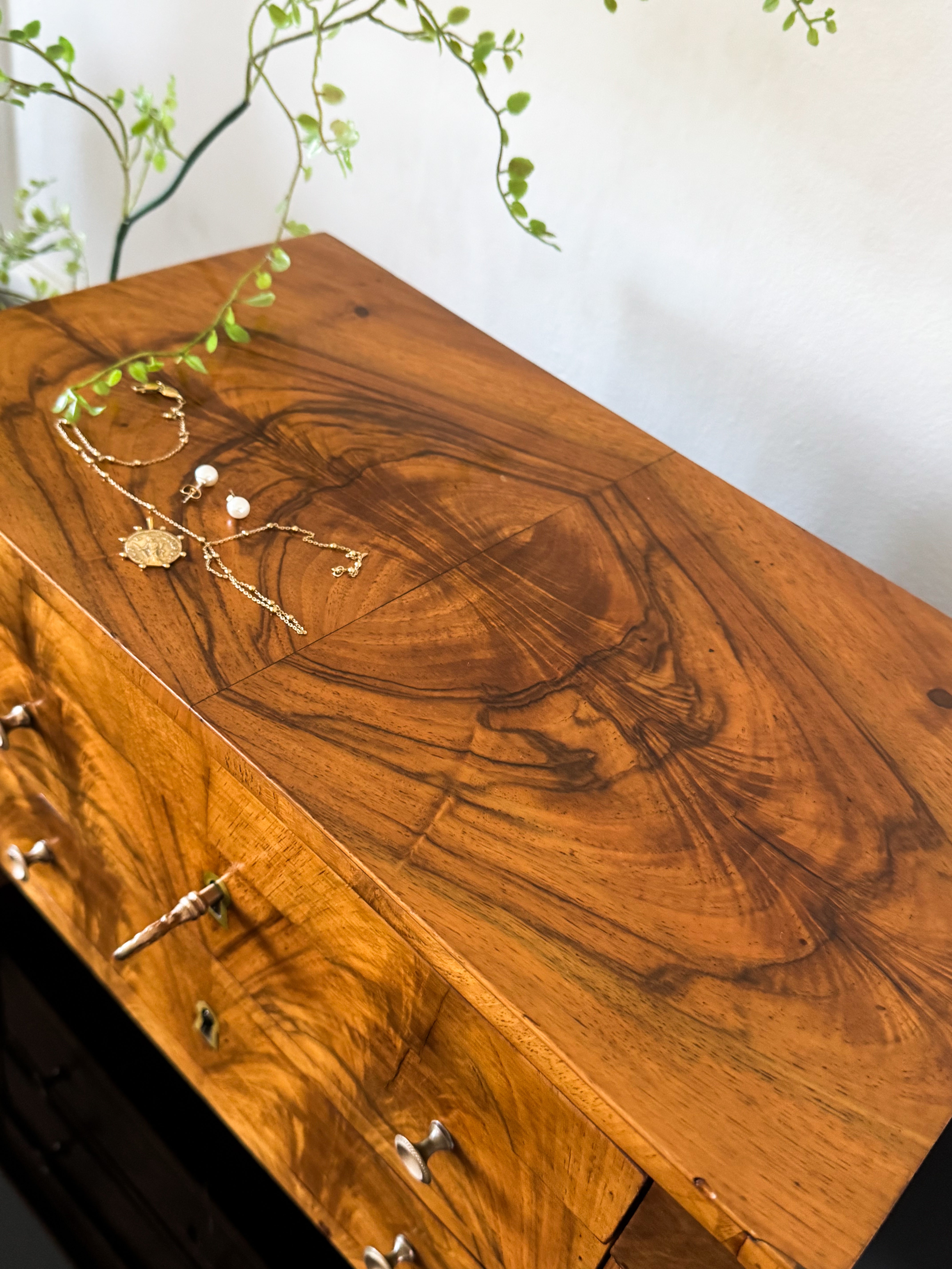 ANTIKE BIEDERMEIER MODELLKOMMODE MINIATURKOMMODE Schmuckstück